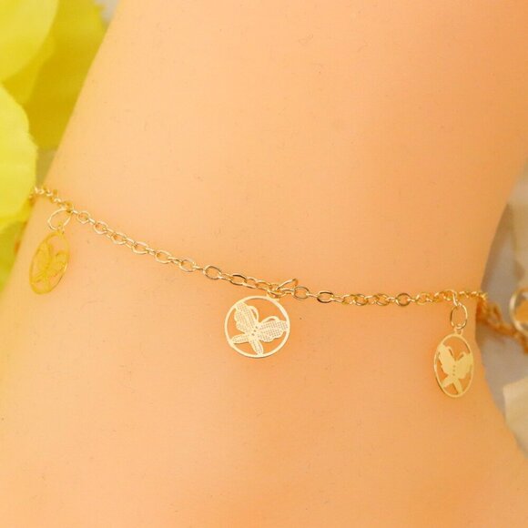 "Minimalist Anklet, Sleek & Modern Design, Women’s Fashion, YC110276-A - Picture 1 of 10